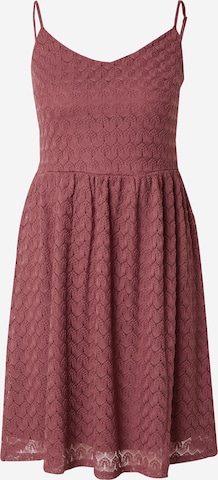 Robe 'ONLPATRICIA' ONLY en rose : devant