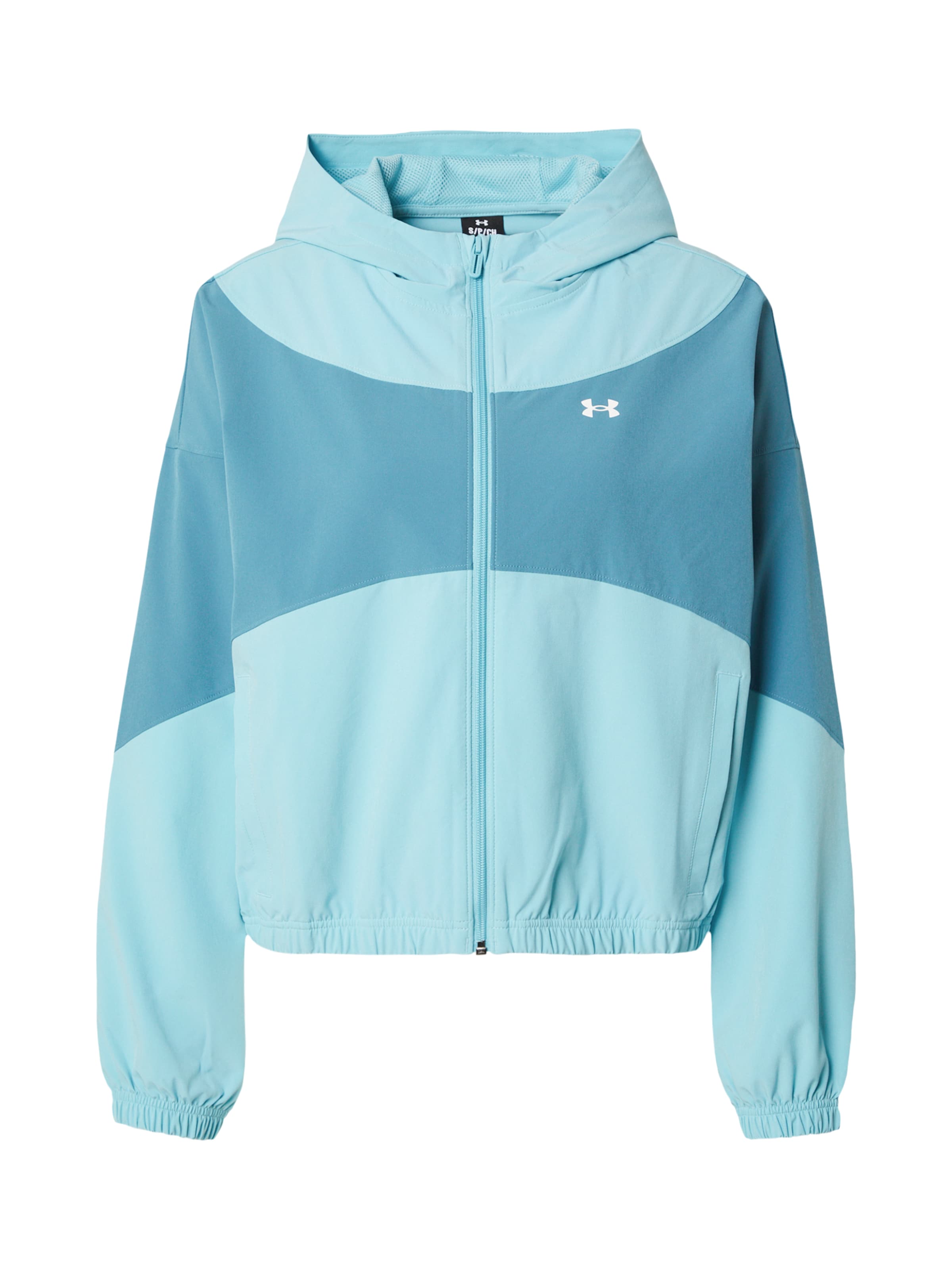 Geacă sport 'Rival' de la UNDER ARMOUR pe albastru: față