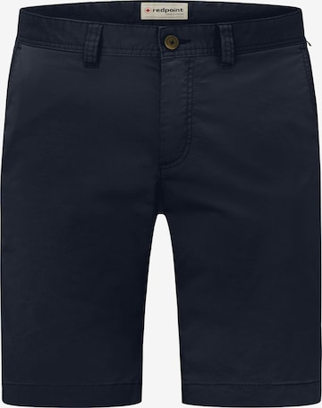 REDPOINT Chino Pants in Blue: front