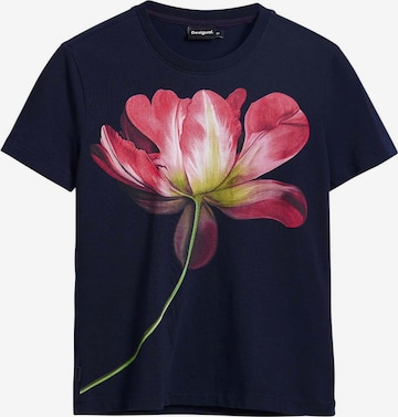 mėlyna Desigual Marškinėliai: priekis