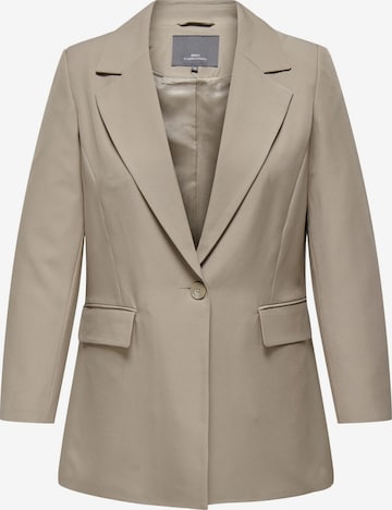 ONLY Carmakoma Blazers in Beige: voorkant