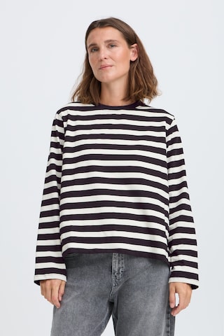T-shirt 'SAHANA' Pulz en marron : devant