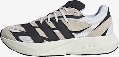 ADIDAS SPORTSWEAR Baskets basses 'Lightblaze' en beige / noir / blanc, Vue avec produit