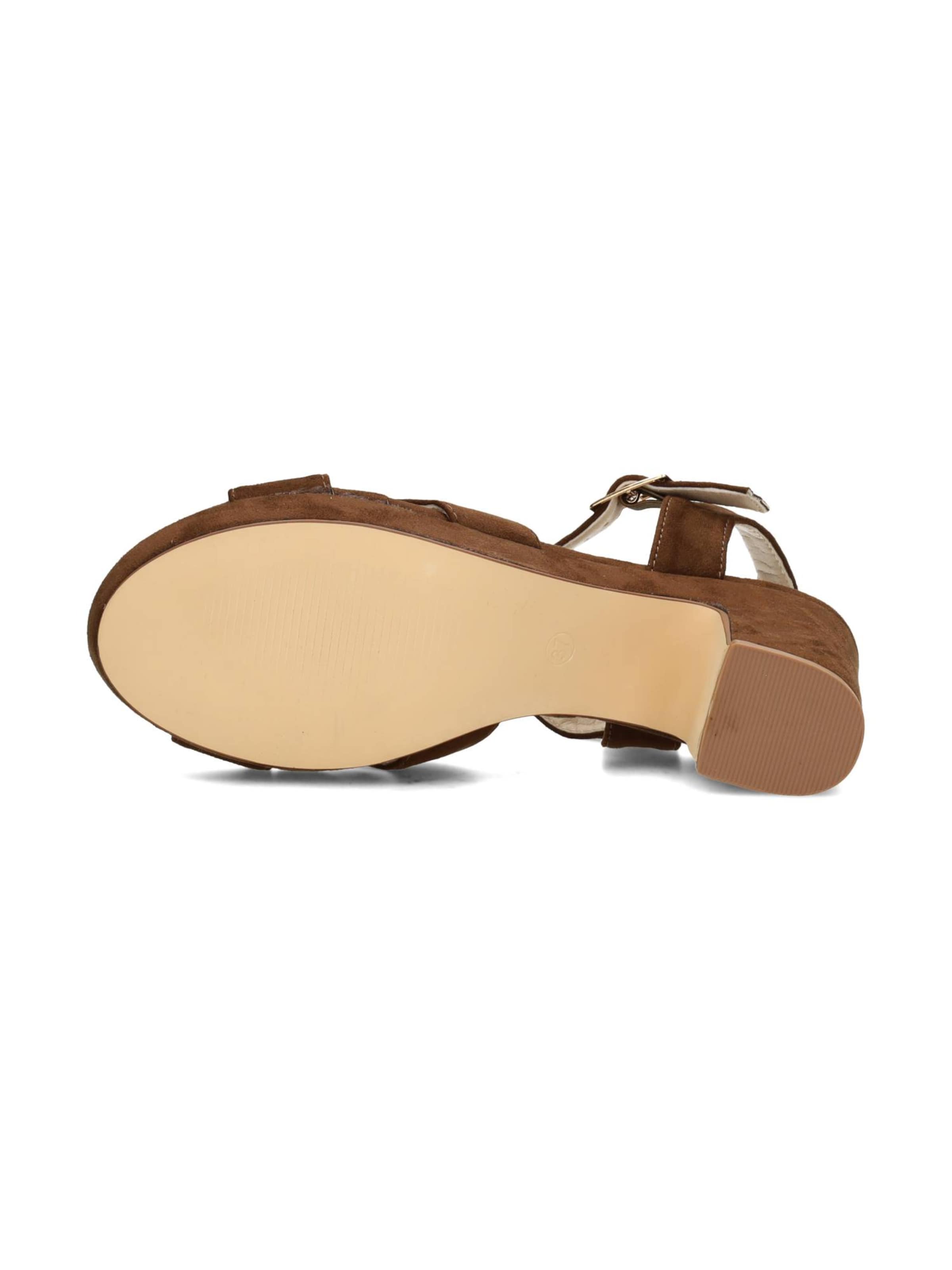 POSH by Poelman Sandalen met riem in Bruin