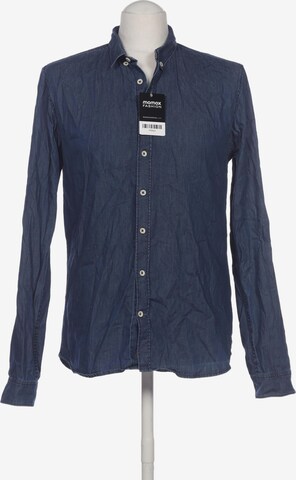 ARMEDANGELS Button Up Shirt in M in Blue: front