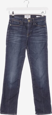 FRAME Jeans in 25 in Blue: front