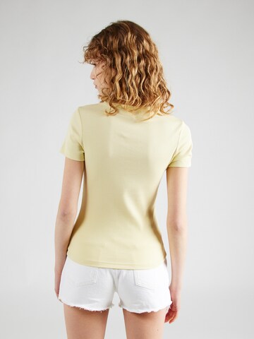 T-shirt Tommy Jeans en jaune