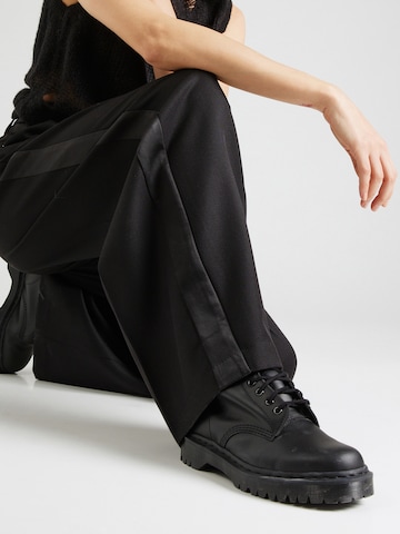 G-Star RAW Wide leg Pleated Pants in Black