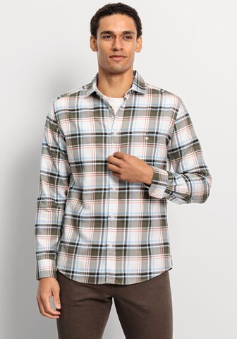 OLYMP Regular Fit Hemd in Weiß: Vorderseite