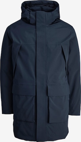 JACK & JONES Átmeneti parka 'JPRCCMOON' - kék: elől