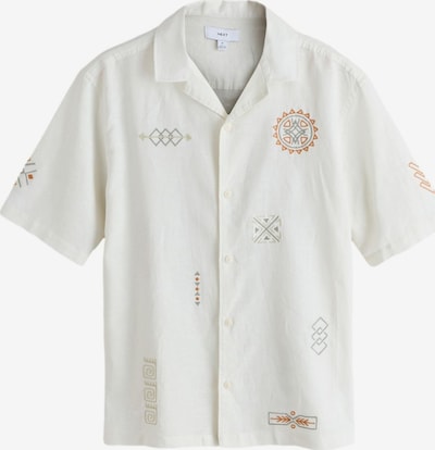 Marškiniai 'Navajo' iš Next, spalva – nebalintos drobės spalva / pilka / rusvai žalia / omarų spalva, Prekių apžvalga