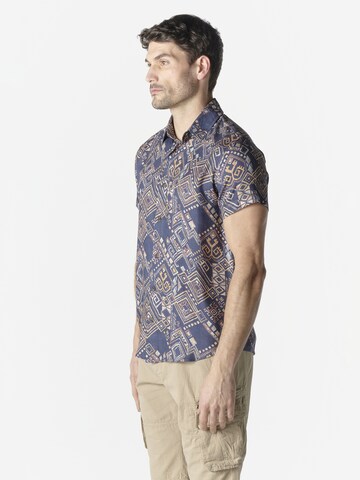 KOROSHI Regular fit Ing - kék