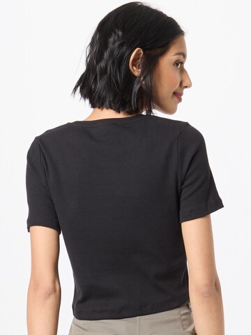 T-shirt 'Tine' Noisy may en noir