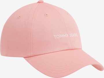 Tommy Jeans Cap in Pink: front