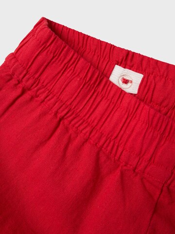 NAME IT Regular Trousers in Red