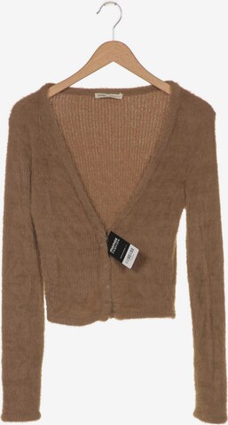 Pull&Bear Sweater & Cardigan in XL in Brown: front