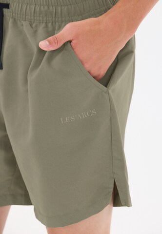 Les'Arcs Board Shorts 'Smiler' in Green