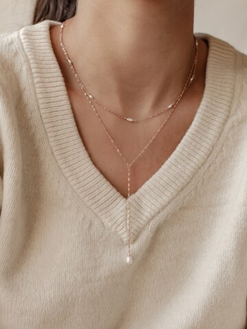 Hey Happiness Necklace 'Infinity' in Gold: front