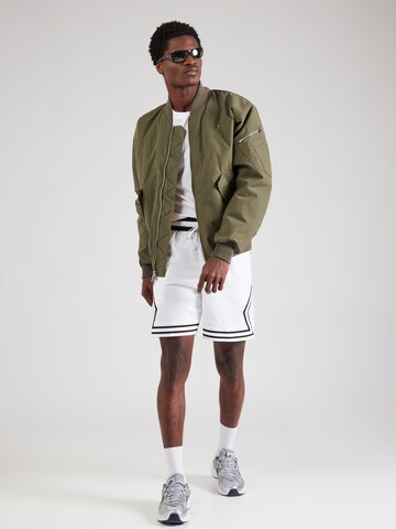 Jordan Regular Sports trousers in White