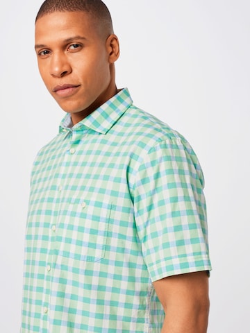 OLYMP Regular fit Button Up Shirt in Green