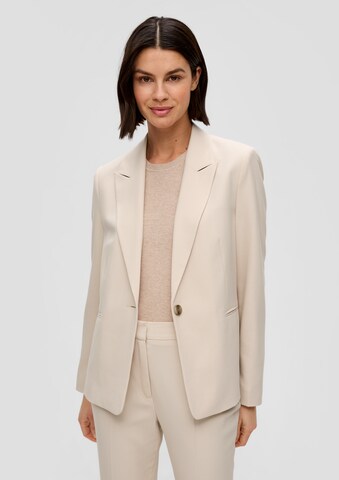 Blazer s.Oliver BLACK LABEL en beige : devant