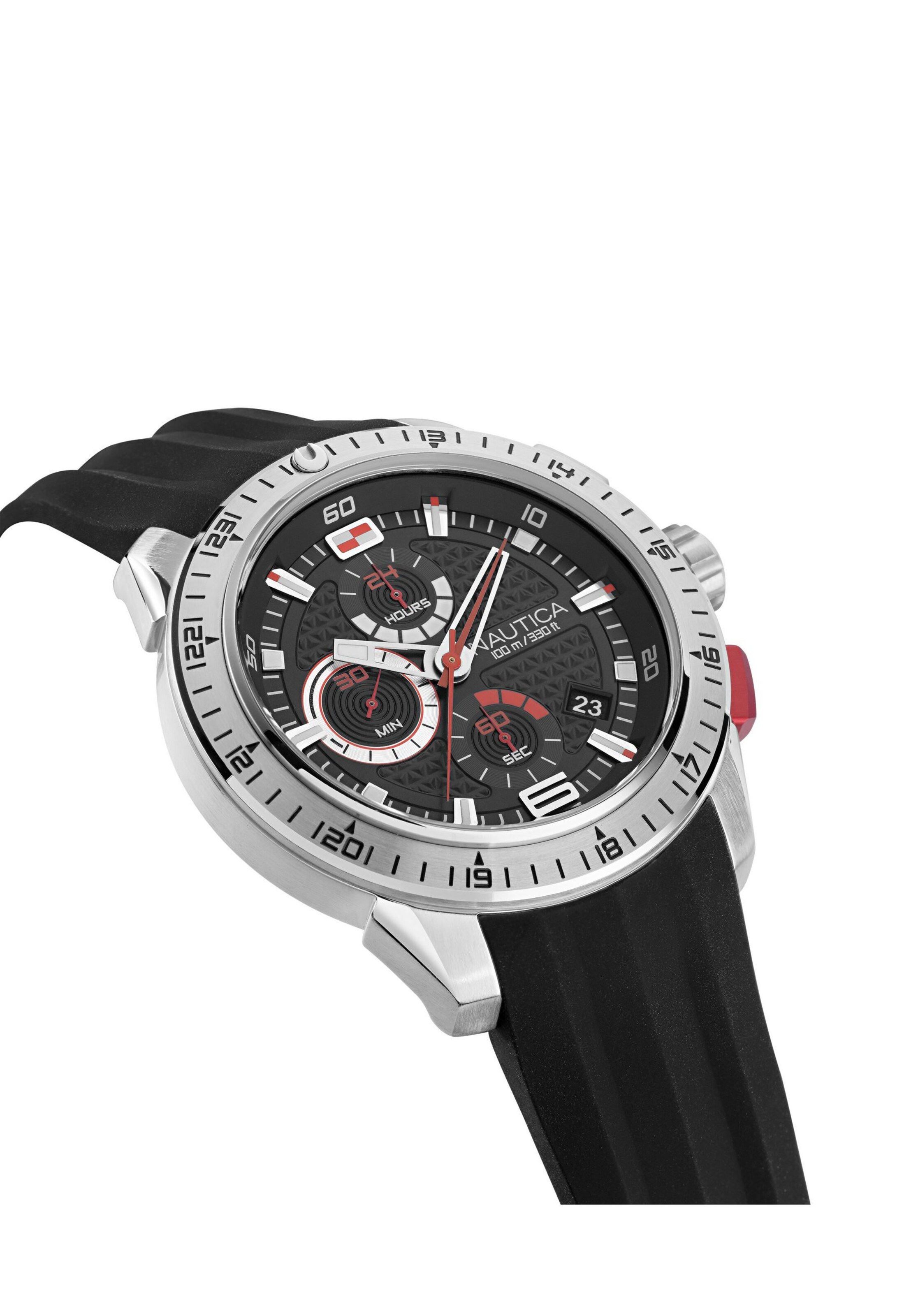 Orologio analogico 'NST' di NAUTICA in nero