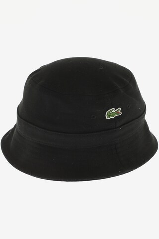 LACOSTE Hut oder Mütze S in Schwarz