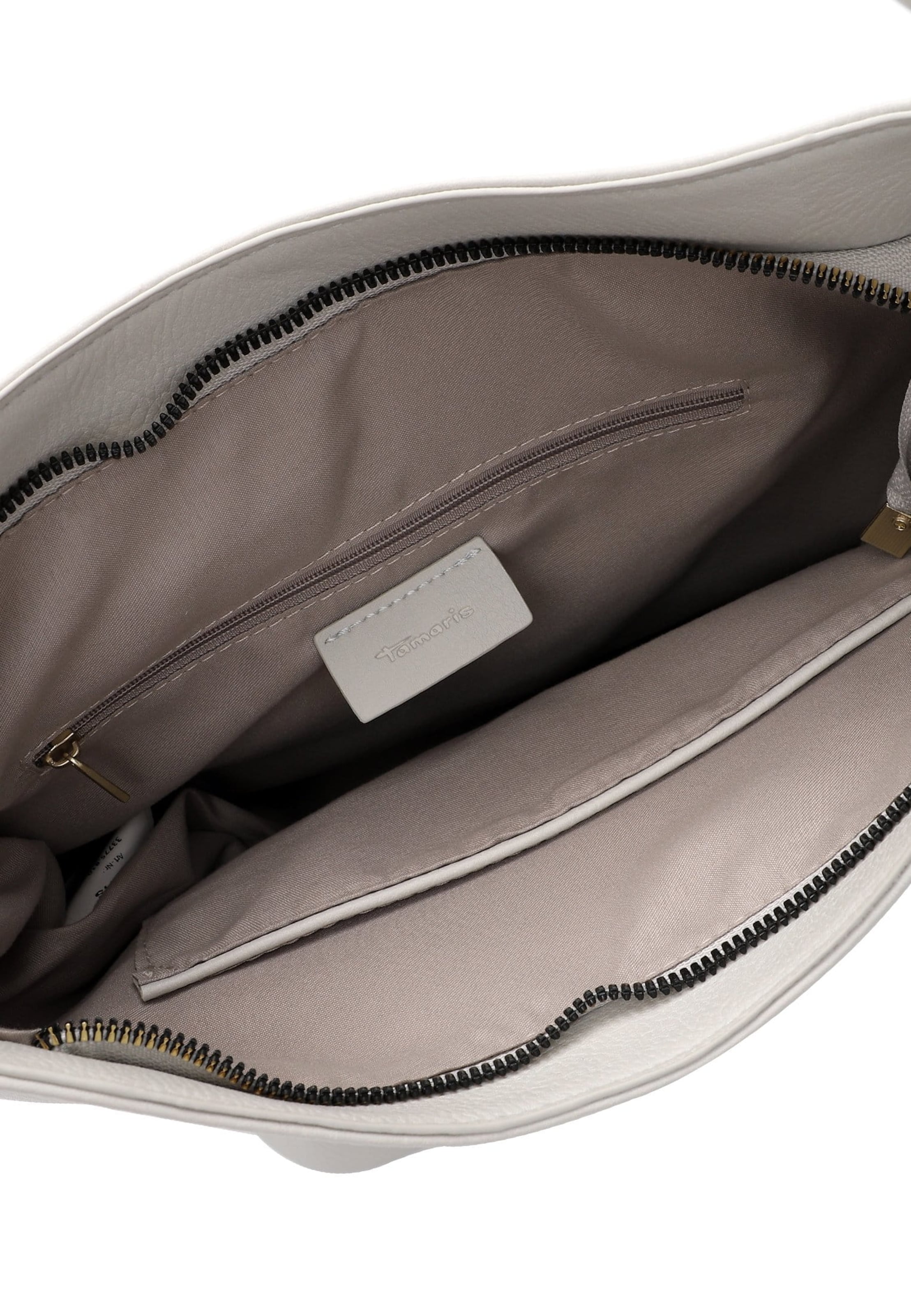 Tamaris Schultertasche 'Franca' in Grau