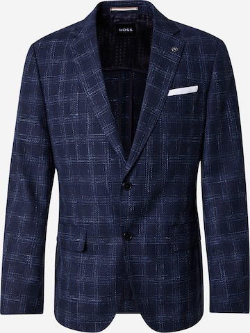 BOSS Regular Fit Pikkutakki 'H-Hutson-233' värissä sininen: etupuoli