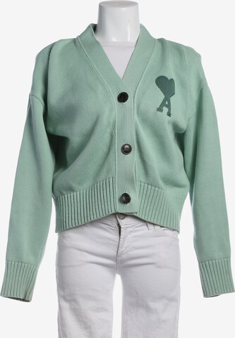 Ami Paris Pullover / Strickjacke XS in Grün: Vorderseite
