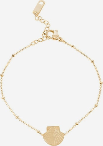 Gemshine Bracelet 'Beach Style' in Gold: front