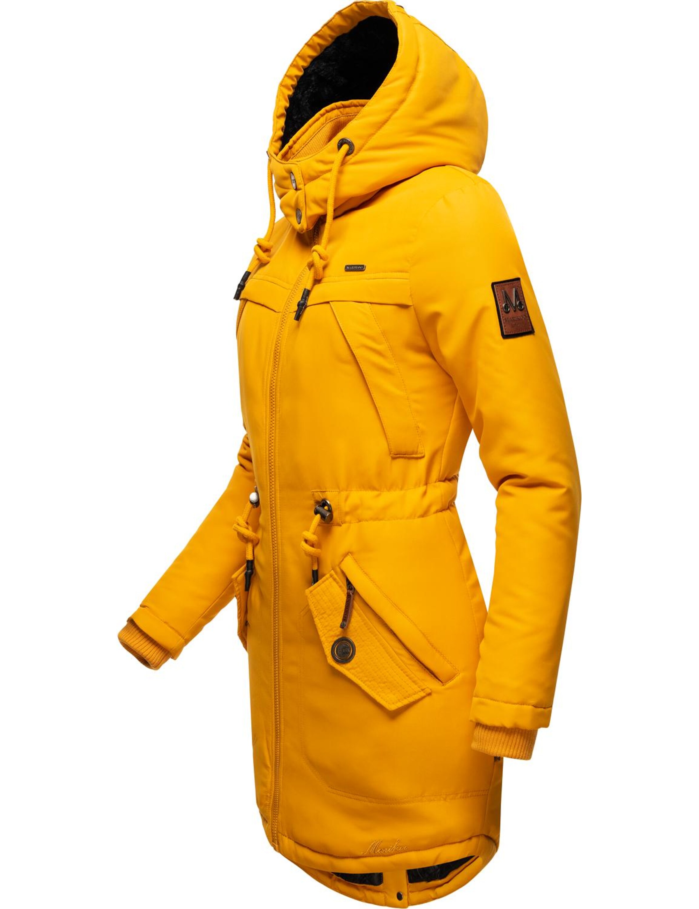 MARIKOO Vinterparkas 'Kamii' i gul