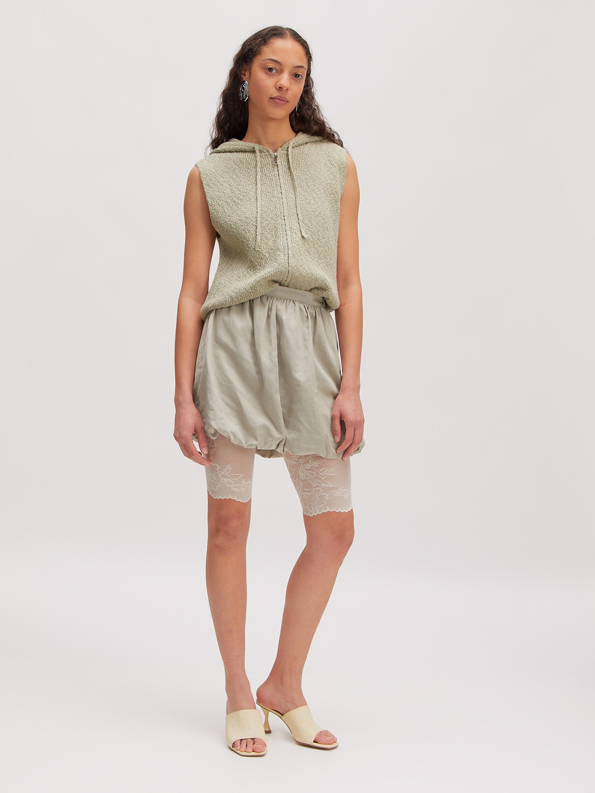 Gebreide bodywarmer 'Velma'