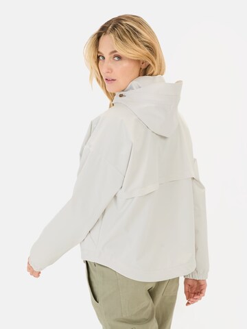 CAMEL ACTIVE Windbreaker aus recyceltem Polyester in Weiß