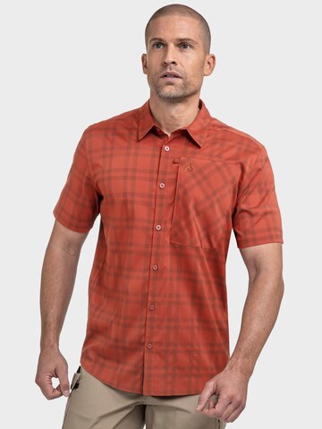 Schöffel Regular Fit Hemd 'Frolya' in Rot: Vorderseite
