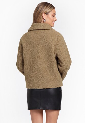 Veste en polaire faina en beige