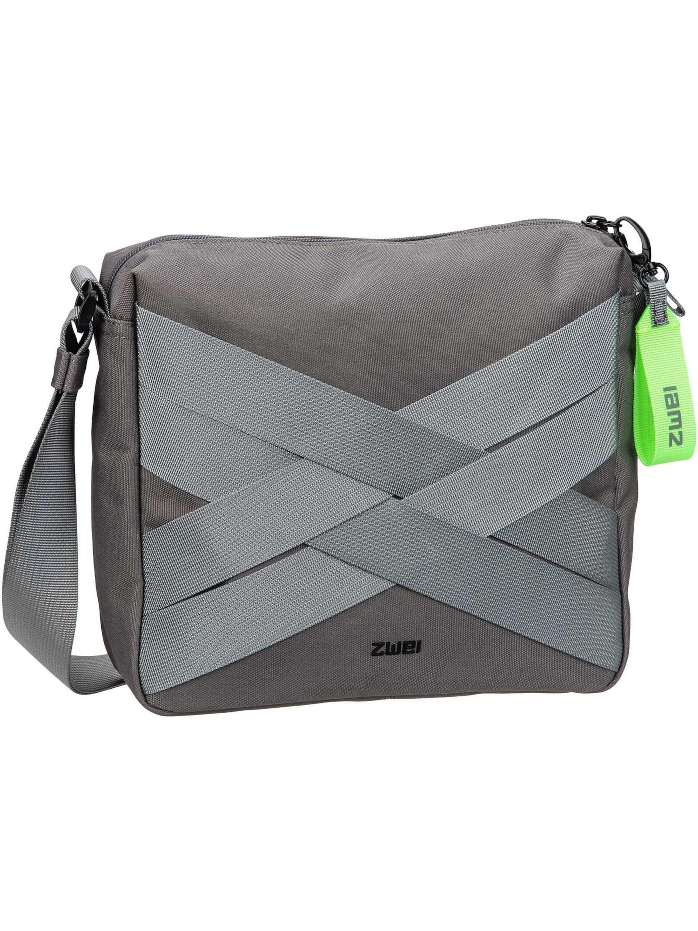 ZWEI Crossbody Bag 'Alex AL100' in Grey: front