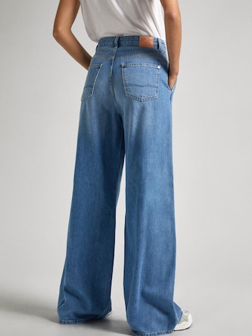 Pepe Jeans Wide Leg Jeans in Blau