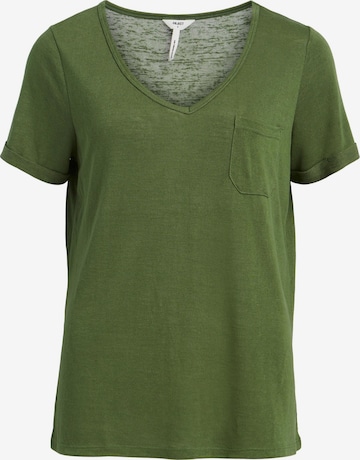 OBJECT - Camisa 'Tessi' em verde: frente