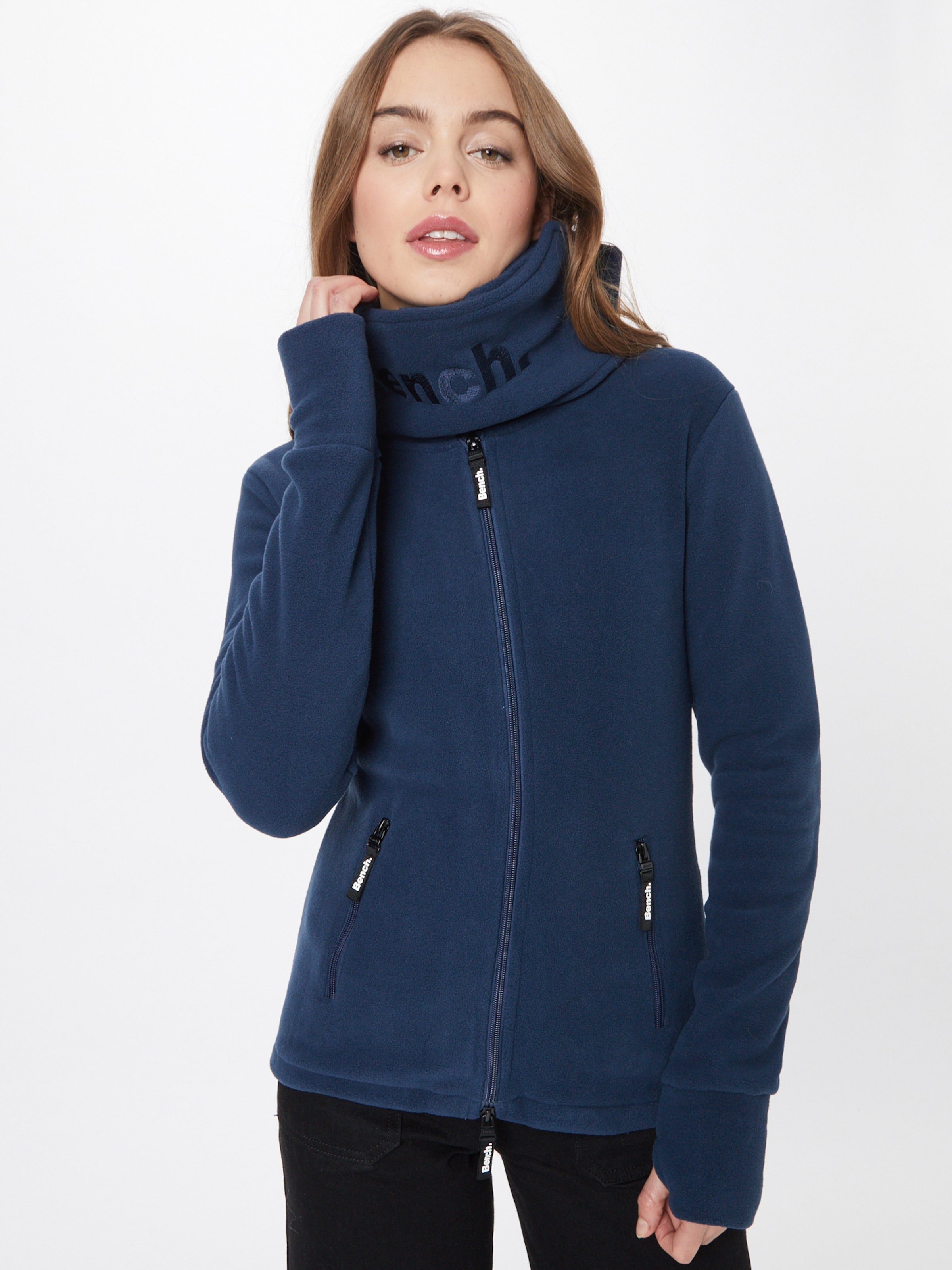 Veste en polaire BENCH en Marine ABOUT YOU