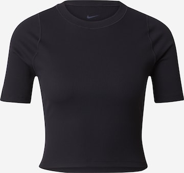 T-shirt fonctionnel NIKE en noir : devant
