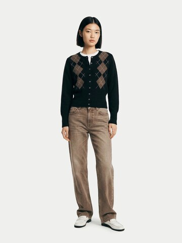GOBI Cashmere Strickjacke‌‌‌‌‌‌‌ in Schwarz: Vorderseite