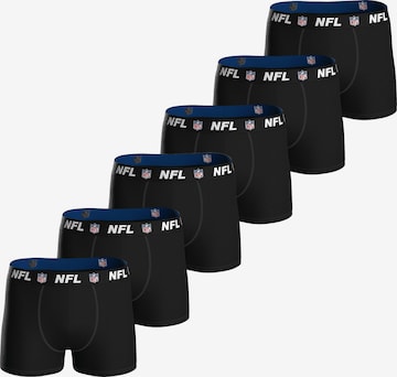 NFL Boxershort in Schwarz: Vorderseite