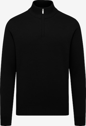 Vercate Pullover 'No. 15' in Schwarz: Vorderseite
