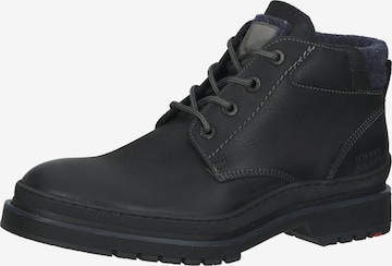 LLOYD Lace-Up Boots in Black: front