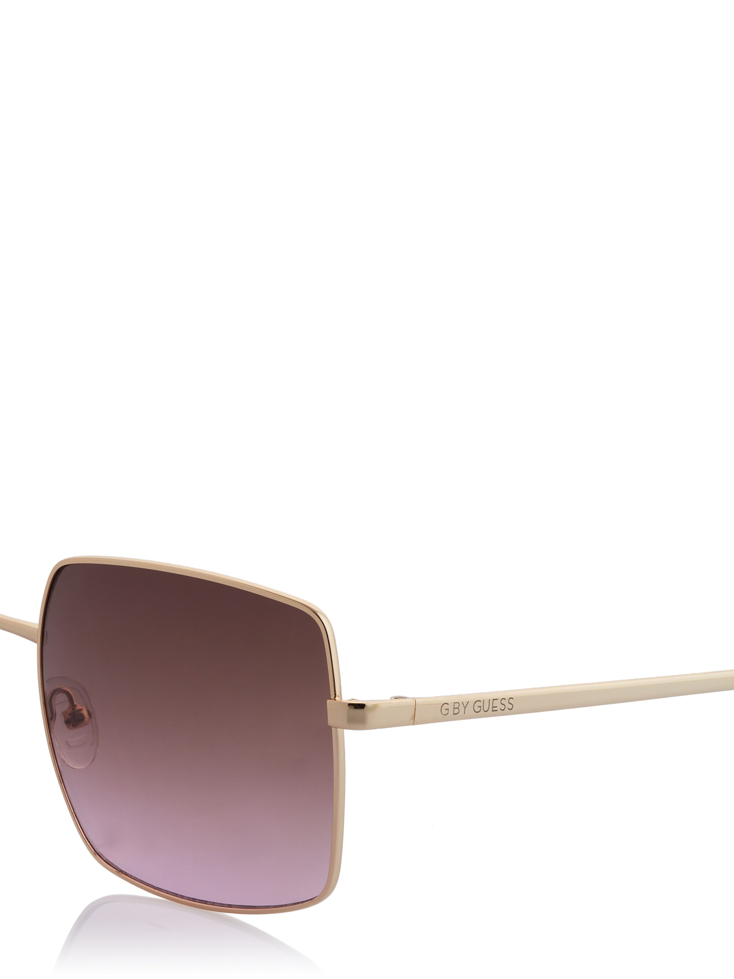 GUESS Sunglasses 'GUESS Sonnenbrille' in Gold