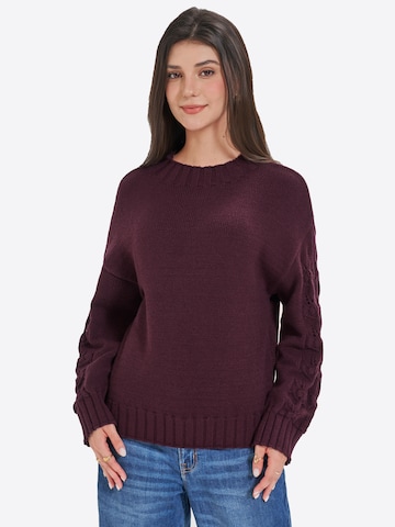 Pullover di Imily Bela in rosa: frontale