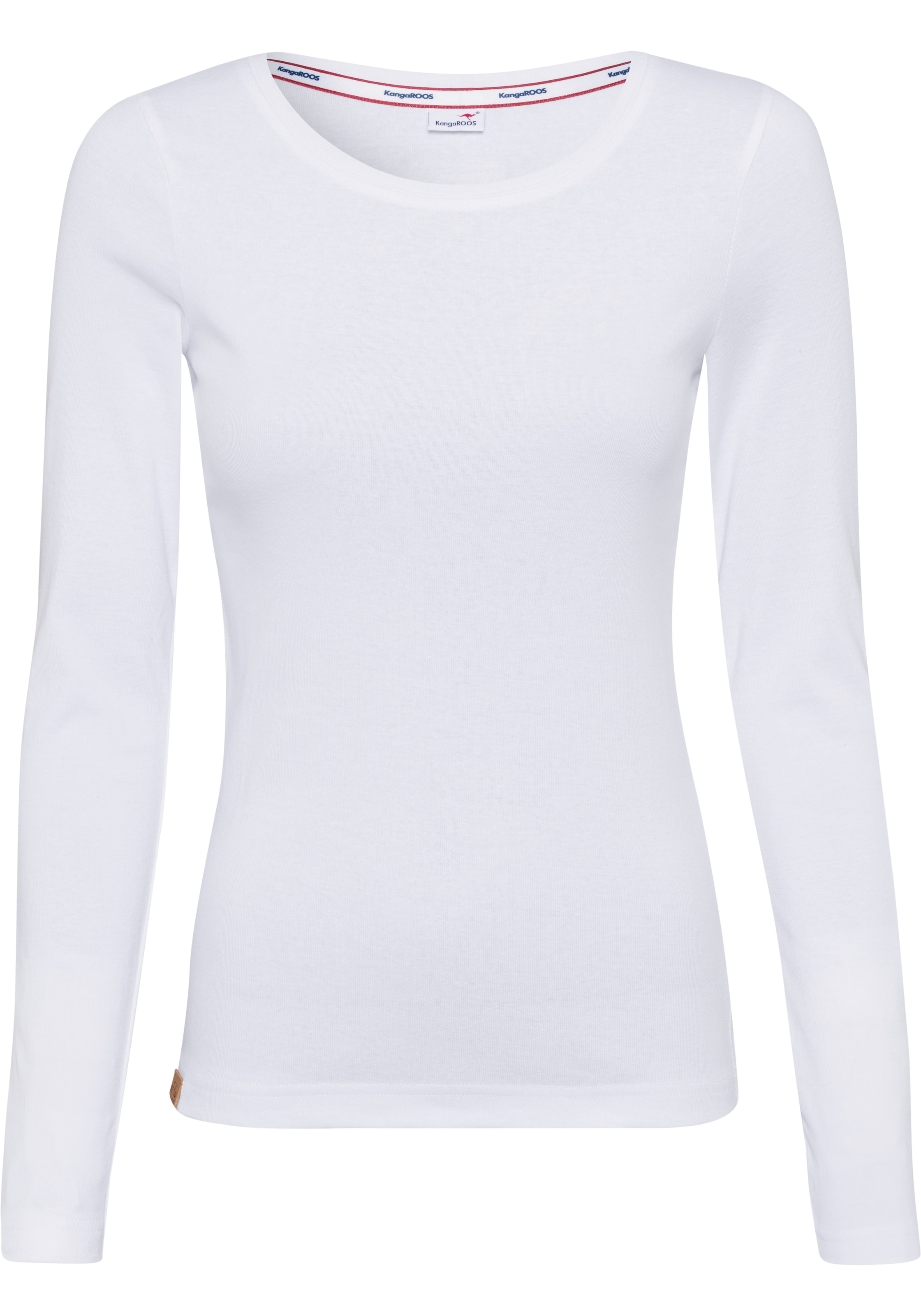 KangaROOS Shirt in Weiß: Vorderseite