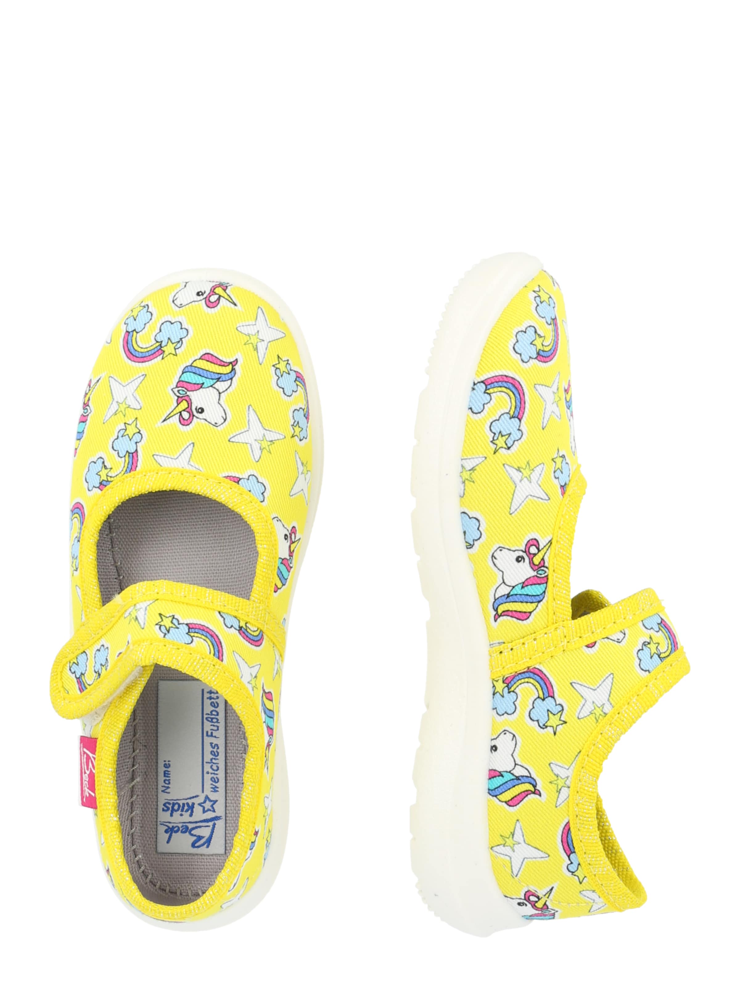BECK Slippers 'Yellow Dream' in Yellow