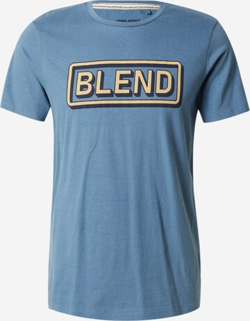 zils BLEND T-Krekls: no priekšpuses